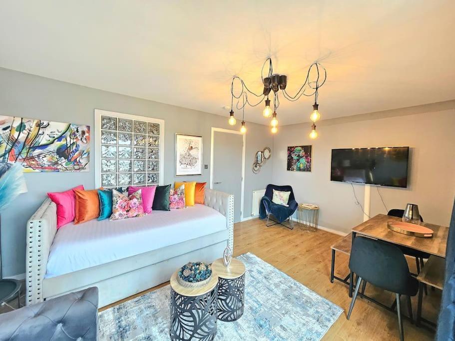 4 Separate Beds, Sleeps 6, Beautiful 2 Bed Apt Apartment Edinburgh Bagian luar foto