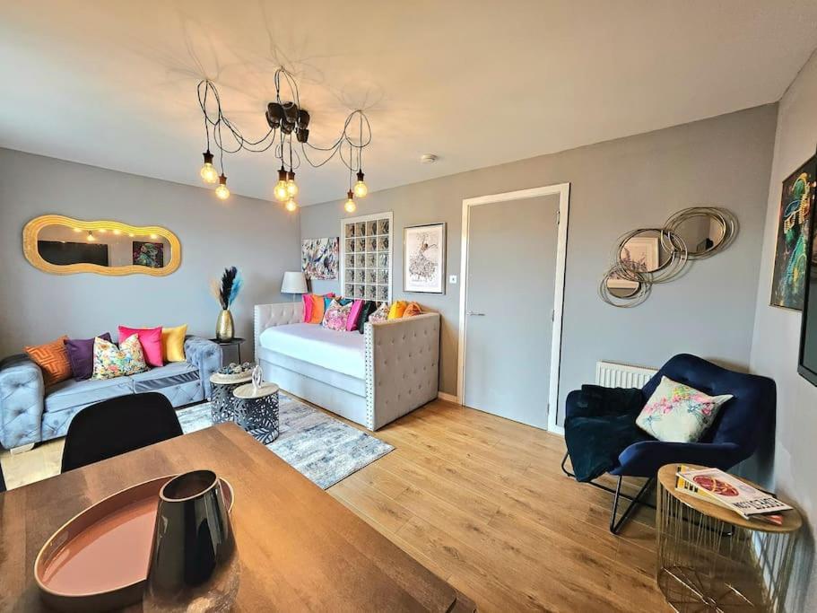 4 Separate Beds, Sleeps 6, Beautiful 2 Bed Apt Apartment Edinburgh Bagian luar foto